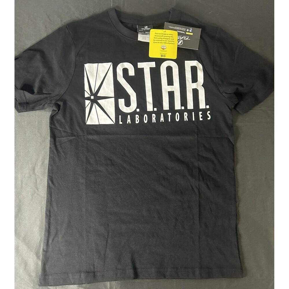 Star Labs Captain TV Laboratories Labs Logo Comics DT Youth Kids T-Shirt Tee